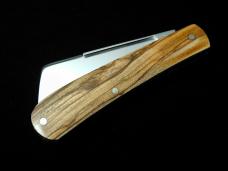 Titusville Cutlery 2024 Holy Land Olivewood Big Easy Shadow Cotton Knife Rare 1 of 30 COA USA Made