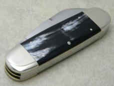 Bulldog Brand Germany Genuine Buffalo Horn Whitetail Deer Elephant Toe Trapper Knife c.2003 1 of 20