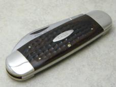 Case XX 4 Dot (1974) Wood 6250 G.O.P. Ronald Regan's Budget Cutter Elephant Toe Knife