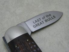 Case XX 4 Dot (1974) Wood 6250 Last of the Great Bulls Elephant Toe Knife