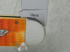 Case XX USA 2009 Orange Bone 6250 Elephant Toe Knife
