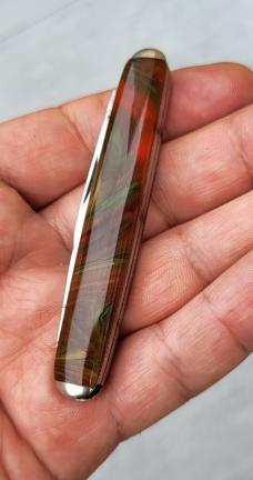 3" Vintage Joseph Rodgers Whittler, Sheffield England, Very Nice Amber scales!