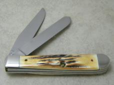 Case Brothers Springville, NY Stag Tested XX 1992 Trapper Knife