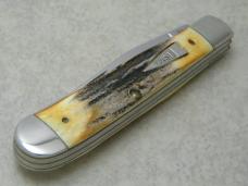 Case Brothers Springville, NY Stag Tested XX 1992 Trapper Knife