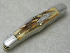 Case Classic 1994 Stag Oval Shield 53083 Whittler Knife