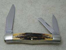 Case Classic 1994 Stag Oval Shield 53083 Whittler Knife