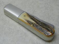 Case XX SS USA 8 Dot (1982) Stag 52009R SSP Razor Barlow Knife