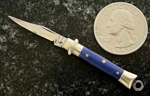 Antique Miniature Folding Stiletto Knife, Germany