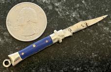 Antique Miniature Folding Stiletto Knife, Germany