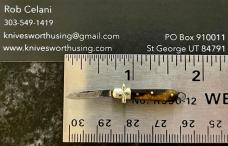 Antique Miniature Folding Stiletto Knife, France