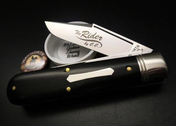 GEC Waynorth #86 Harness Jack "The Rider" SFO Charlie Campagna Gabon Ebony Great Eastern Cutlery GEC Waynorth #86 Harness Jack "The Rider" SFO Charlie Campagna Gabon Ebony Great Eastern Cutlery