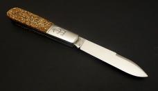 Great Eastern Cutlery #15 TC Barlow Glitter Gold Acrylic GEC 152121