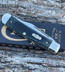 CASE XX *** SELECT BLACK JIGGED BONE TRAPPER 