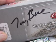 Case XX 2014 Tony Bose Abalone Wharncliff Split Back Whittler Pattern # TB832014 154CM