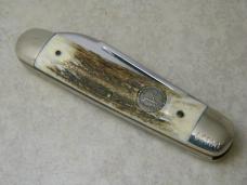 Queen NKCA 1981 Stag Big Cigar Knife 