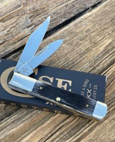CASE XX *** 62005 1/2 PATTERN 2006 BLACK JIGGED BONE
