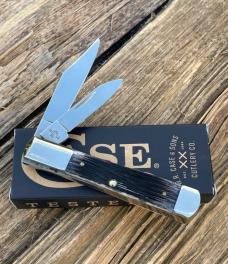 CASE XX *** 62005 1/2 PATTERN 2006 BLACK JIGGED BONE
