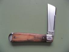   DANIELS FAMILY KNIFE BRANDS-TITUSVILLE CUTLERY-BIG EASY COTTON W/BOLSTERS-HOLY LAND OLIVEWOOD #3