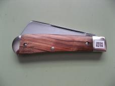   DANIELS FAMILY KNIFE BRANDS-TITUSVILLE CUTLERY-BIG EASY COTTON W/BOLSTERS-HOLY LAND OLIVEWOOD #2