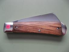   DANIELS FAMILY KNIFE BRANDS-TITUSVILLE CUTLERY-BIG EASY COTTON W/BOLSTERS-HOLY LAND OLIVEWOOD #2