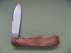 DANIELS FAMILY KNIFE BRANDS-NAPANOCH KNIFE CO.-LITTLE MAN JACK-HOLY LAND OLIVEWOOD #2