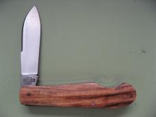 DANIELS FAMILY KNIFE BRANDS-NAPANOCH KNIFE CO.-LITTLE MAN JACK-HOLY LAND OLIVEWOOD #1