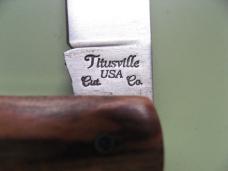   DANIELS FAMILY KNIFE BRANDS-TITUSVILLE CUTLERY-LITTLE MAN JACK-HOLY LAND OLIVEWOOD #1