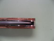   DANIELS FAMILY KNIFE BRANDS-TITUSVILLE CUTLERY-LITTLE MAN JACK-HOLY LAND OLIVEWOOD #1
