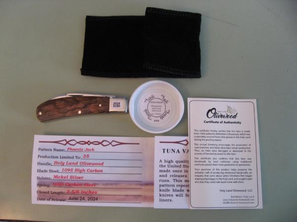 TUNA VALLEY PHOENIX JACK HOLY LAND OLIVEWOOD #1 TUNA VALLEY PHOENIX JACK HOLY LAND OLIVEWOOD #1
