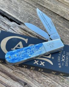 CASE XX *** SFO 2012 KEVIN PIPES BLUE SMOOTH BONE BARLOW
