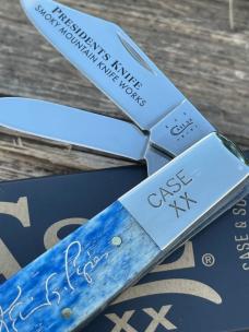 CASE XX *** SFO 2012 KEVIN PIPES BLUE SMOOTH BONE BARLOW
