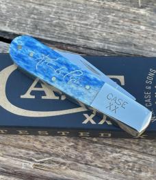 CASE XX *** SFO 2012 KEVIN PIPES BLUE SMOOTH BONE BARLOW