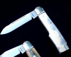 Incoming Bobby Toole..MOP Gunstock Taillock ..Cpm154..appxt 4 cl...Taco pouch and coa, Mon or Tues
