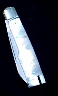 Incoming Bobby Toole..MOP Gunstock Taillock ..Cpm154..appxt 4 cl...Taco pouch and coa, Mon or Tues