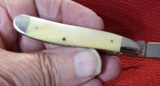  1980 CASE XX USA PEANUT WITH CUSTOM FILE WORK AND GOLD PEARL HANDLES  (M.O. OR CHECK )
