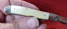 1980 CASE XX USA PEANUT WITH CUSTOM FILE WORK AND GOLD PEARL HANDLES  (M.O. OR CHECK )