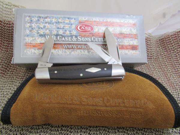 Case XX 2015 Tony Bose Ebony Cattle Knife Pattern # TB732015 154CM Case XX 2015 Tony Bose Ebony Cattle Knife Pattern # TB732015 154CM