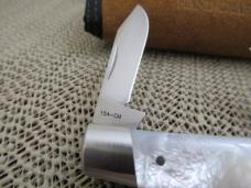 Case XX 2015 Tony Bose  Mother of Pearl Cattle Knife Pattern # TB832015  154CM