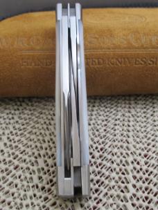 Case XX 2015 Tony Bose  Mother of Pearl Cattle Knife Pattern # TB832015  154CM