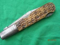 Enderes Daddy Barlow Lockback Easy Opener Bone