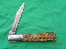 Enderes Daddy Barlow Lockback Easy Opener Bone
