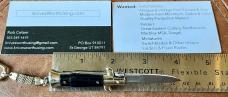 Miniature Keychain Switchblade Knife, Original Box, Italy, Unused