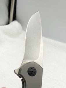 Zero Tolerance ZT0220 Anso S35VN TI Flipper New In Box Discontinued