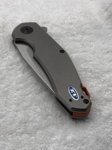 Zero Tolerance ZT0220 Anso S35VN TI Flipper New In Box Discontinued