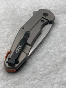 Zero Tolerance ZT0220 Anso S35VN TI Flipper New In Box Discontinued