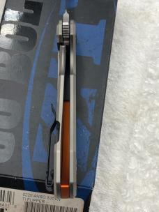 Zero Tolerance ZT0220 Anso S35VN TI Flipper New In Box Discontinued