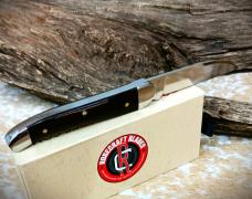 New Release! RoseCraft Blades French Broad Jack RCT007-BW Black Sandalwood D2 Wharncliffe