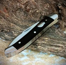 New Release! RoseCraft Blades French Broad Jack RCT007-BW Black Sandalwood D2 Wharncliffe
