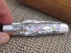 Case XX 2015 Tony Bose  Abalone Cattle Knife Pattern # TB832015  154CM