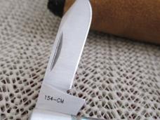 Case XX 2015 Tony Bose  Abalone Cattle Knife Pattern # TB832015  154CM